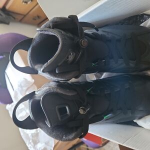 Jordan Athletic Shoes - Black and Green